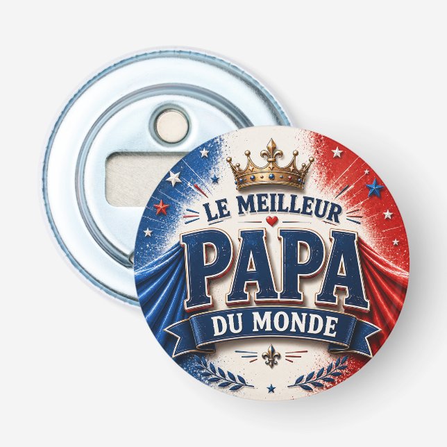 Abrebotellas Le Meilleur Papa du Monde (Anverso)