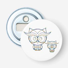 Abrebotellas Lechuzas arcoiris