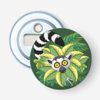 Lemurs of Madagascar in Exotic Jungle