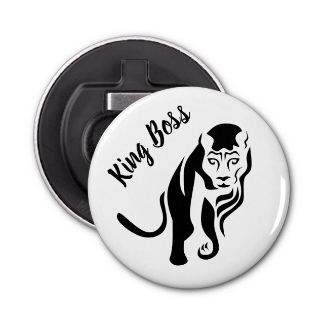 Abrebotellas León del Rey Negro (Anverso)