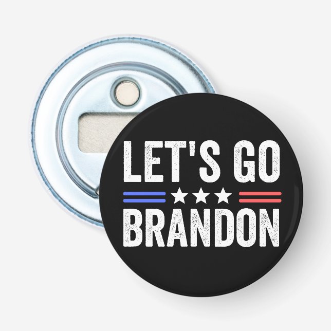 Abrebotellas Let's Go Brandon (Anverso)