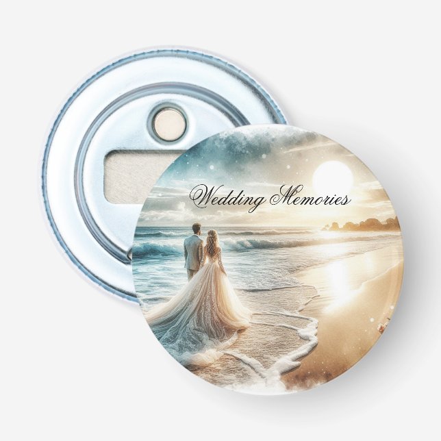 Abrebotellas Libro de Recuerdos de boda (Anverso)