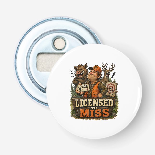 Abrebotellas Licensed To Miss (Anverso)