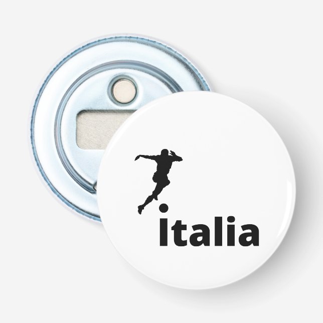 Abrebotellas Liga Europea de Campeones de Italia (Anverso)