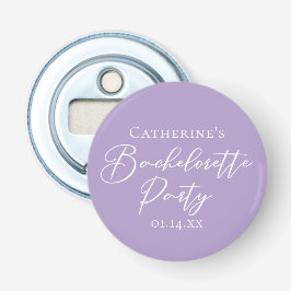 Abrebotellas Lilac Purple Bachelorette Party Personalized