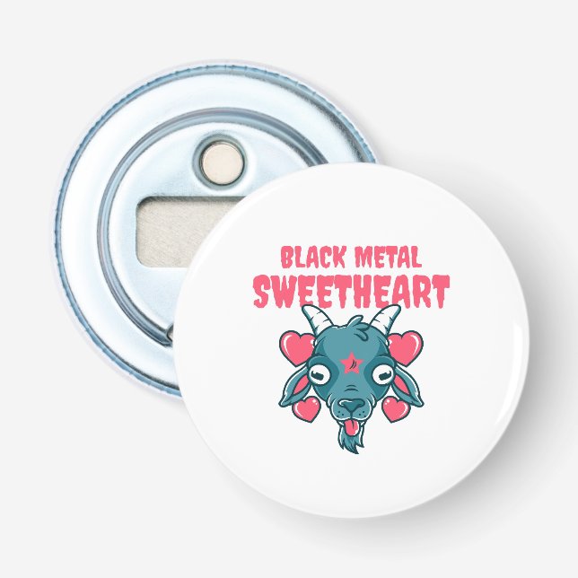 Abrebotellas lindo baphomet de cabeza de cabra (Anverso)