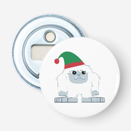 Abrebotellas Lindo Elfo de Navidad Yeti