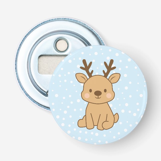 Abrebotellas Little Reindeer (Anverso)