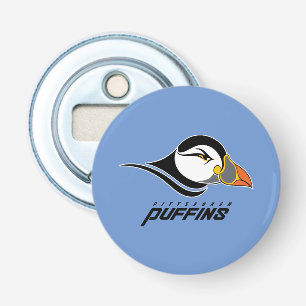 Abrebotellas Logo de Pittsburgh Puffins
