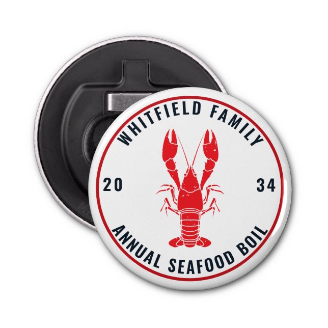 Abrebotellas Logotipo anual de hierba de pescado para la famili (Anverso)