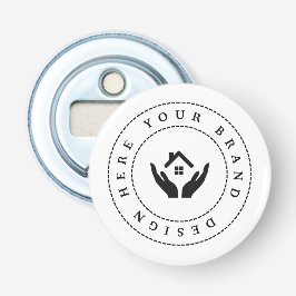 Abrebotellas Logotipo de Personalizado Minimalista simple y pro