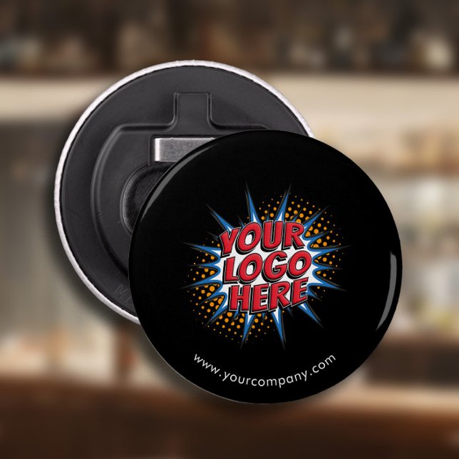 Abrebotellas Logotipo personalizado, texto Personalizado, negro (Subido por el creador)