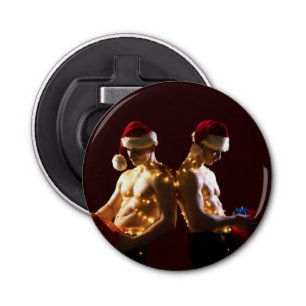 Abrebotellas Los Navidades sin camisa de SlipperyJoe