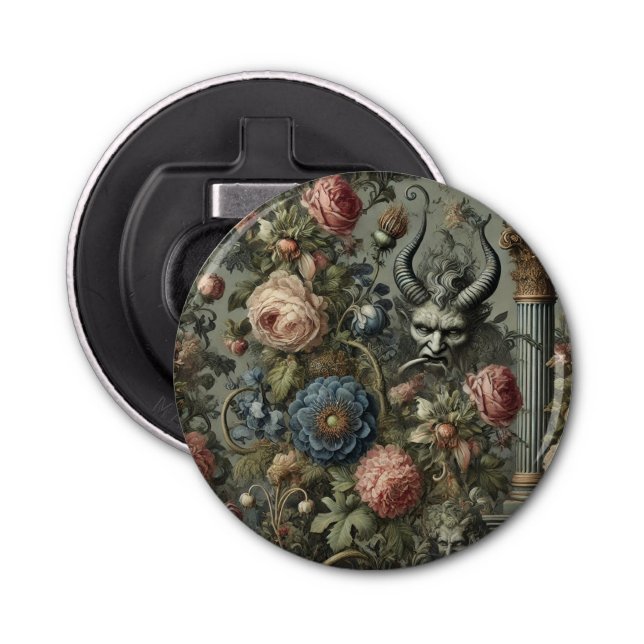 Abrebotellas Los pecados del adinerado diseño victoriano gótico (Anverso)