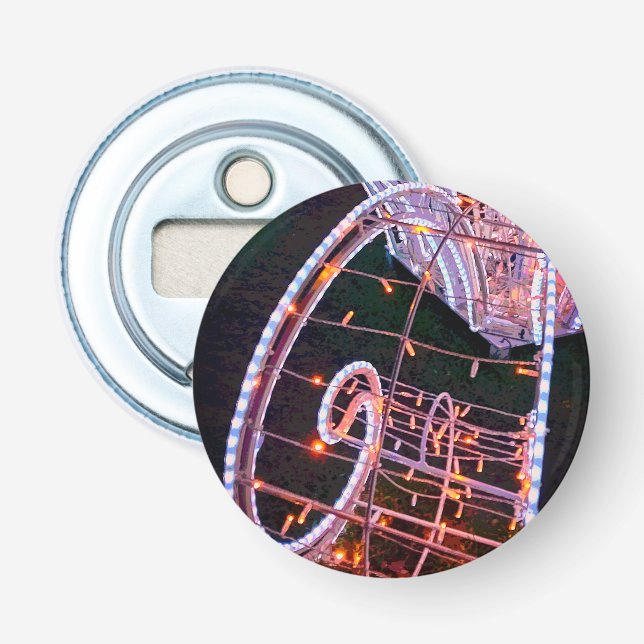 Abrebotellas Luces rosadas (Anverso)