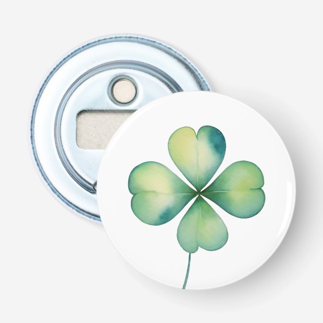 Abrebotellas Lucky Clover (Anverso)