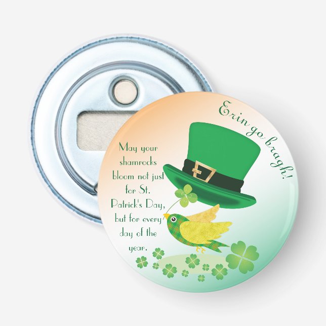 Abrebotellas Lucky Flight del zapatero (Anverso)