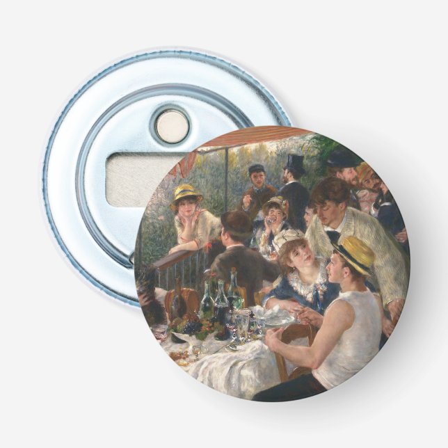 Abrebotellas Luncheon del Fiesta de Boating - Auguste Renoir (Anverso)