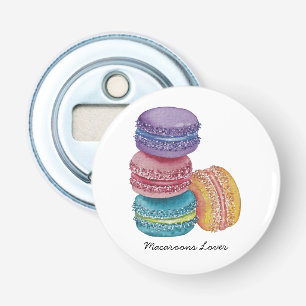 Abrebotellas Macarones De Arcoiris Cuidados En Acuarela