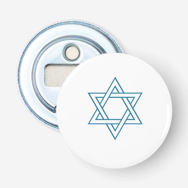 Abrebotellas Magen David (Anverso)