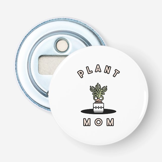 Abrebotellas Mamá de las Plantas (Anverso)