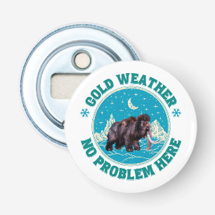 Abrebotellas Mamut de Clima Frío Humor Invernal