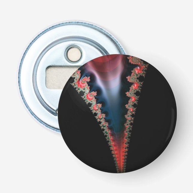 Abrebotellas Mandelbrot Zip Bottle Opener (Anverso)