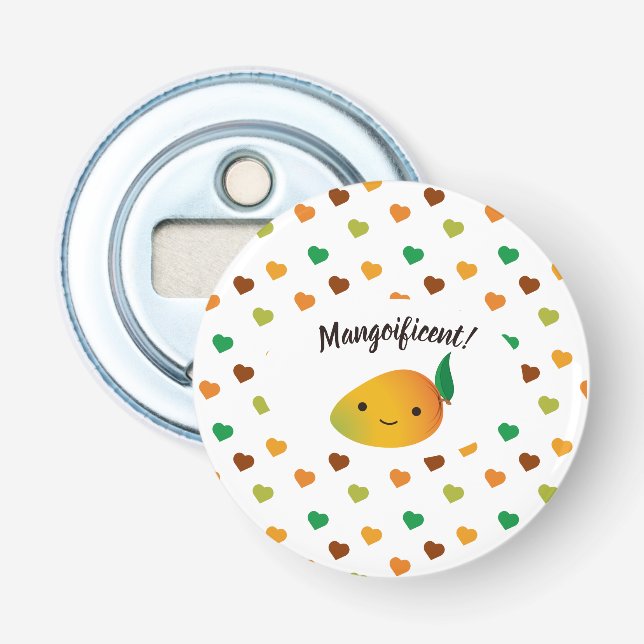 Abrebotellas Mango ingenuo y gracioso (Anverso)