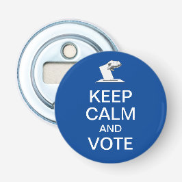 Abrebotellas Mantener la calma y votar 2026