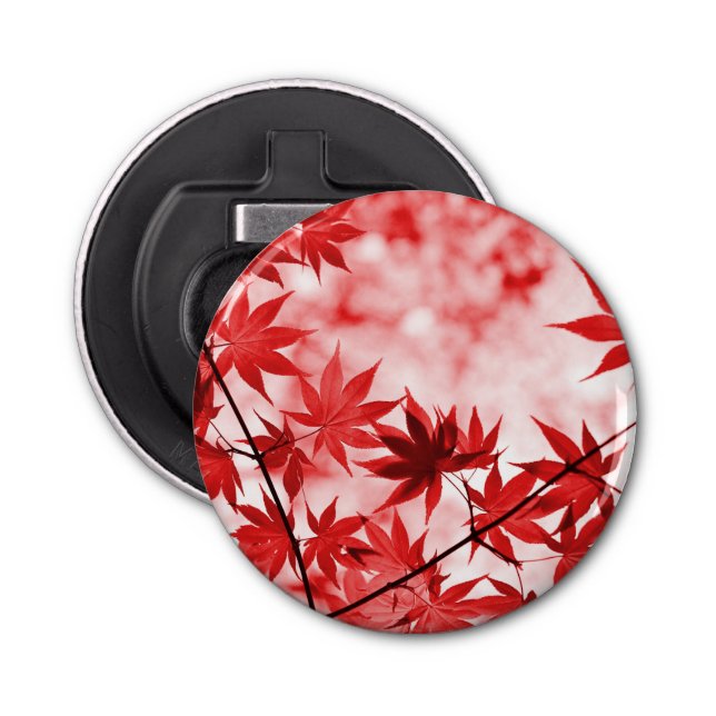 Abrebotellas Maple Trees Leaves Design-2997 (Anverso)