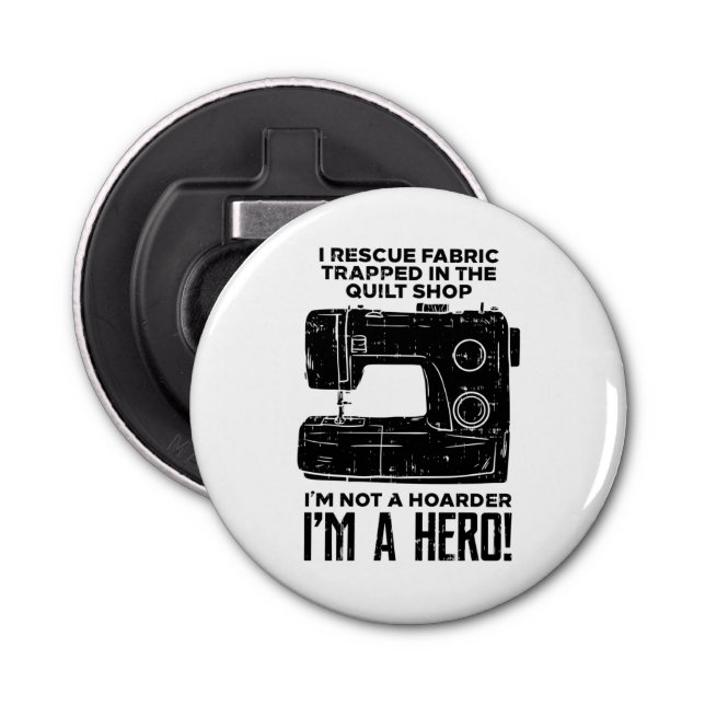 Abrebotellas Máquina de coser (Anverso)