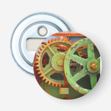 Maquinaria de fábrica antigua engranajes Ruedas Vi