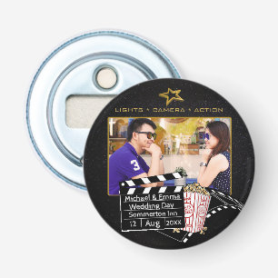 Abrebotellas Marco de estrella de película personalizado