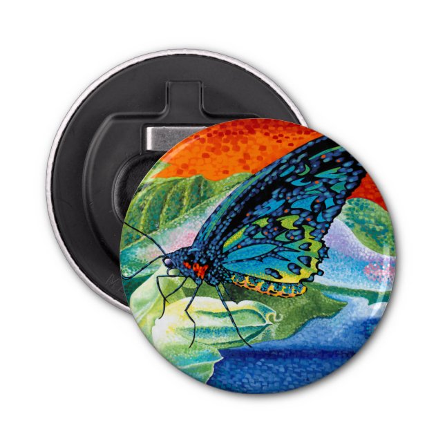 Abrebotellas Mariposa postiza II (Anverso)