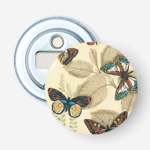 Abrebotellas Mariposas que se deslizan sobre las hojas