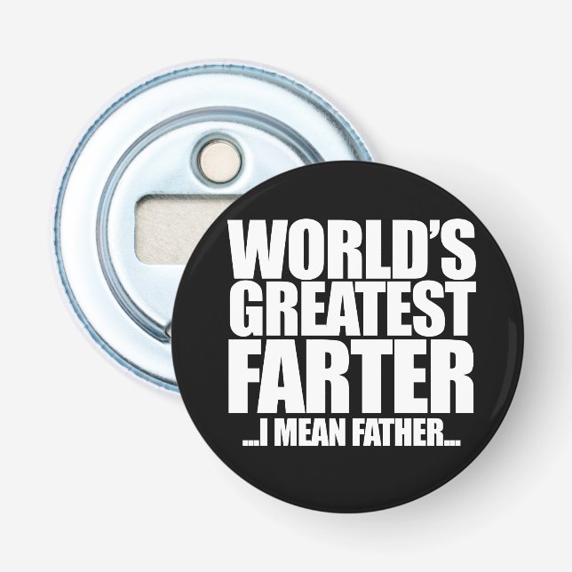 Abrebotellas Más grande del mundo me refiero a padre (Anverso)