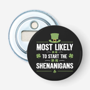 Abrebotellas Más Probable Que Inicie Las Travesuras St Patrick'