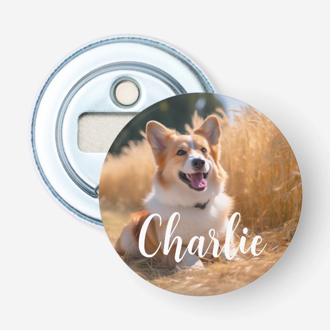 Abrebotellas Mascota personalizado Foto (Anverso)