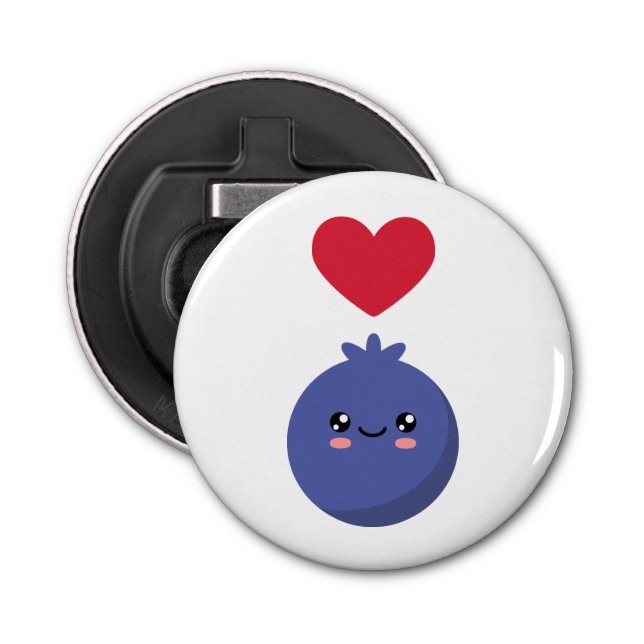 Abrebotellas Me encanta Blueberries (Anverso)