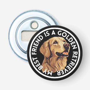 Abrebotellas Mejor Amigo Golden Retriever