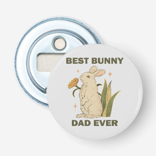 Abrebotellas Mejor Papá Conejo de Todos los Días Humor Día del
