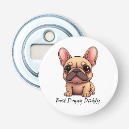 Abrebotellas Mejor Papá Perrito Bulldog Francés Mascota Perro A