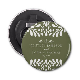 Abrebotellas Melodía verde Talavera Tile Español Fiesta Favorit