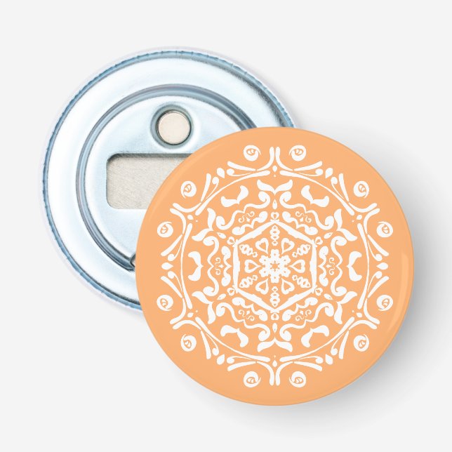 Abrebotellas Melon Mandala (Anverso)