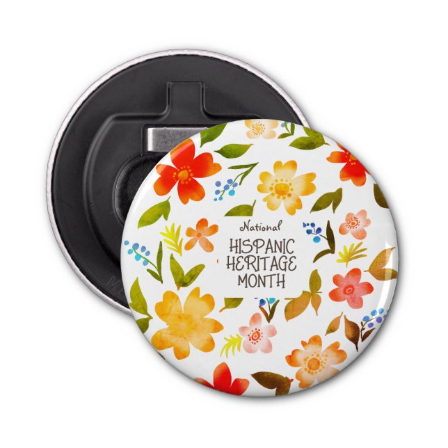 ABREBOTELLAS MES DE PATRIMONIO HISPANO NACIONAL (Anverso)