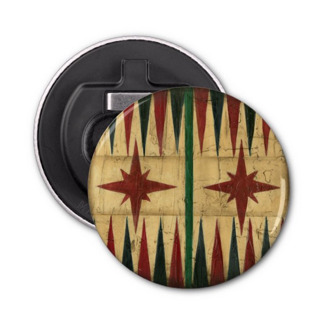 Abrebotellas Mesa de juego de Backgammon antiguo de Ethan Harpe (Anverso)