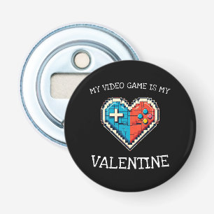 Abrebotellas Mi Videojuego es Mi San Valentín