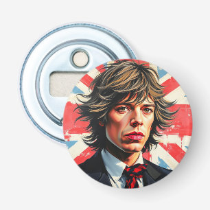 Abrebotellas Mick Jagger Rolling Stones frente a Union Jac