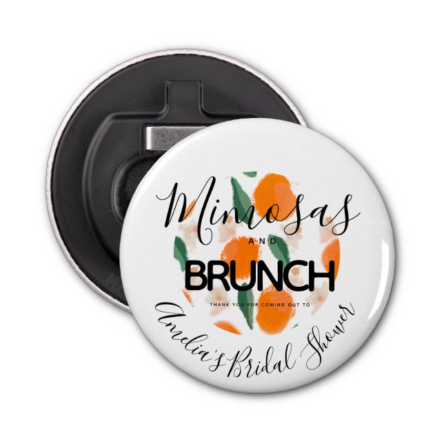 Abrebotellas Mimosa Brunch Hand Drake Bridal Shower (Anverso)