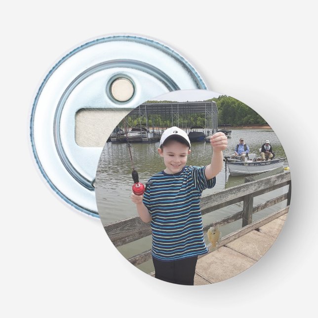 Abrebotellas ¡MIRA! Mi primer pez sube tu foto (Anverso)